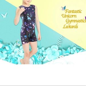 2 gymnastic leotards